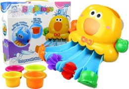 Zabawka do Kąpieli Ośmiornica + Kolorowe Kubeczki