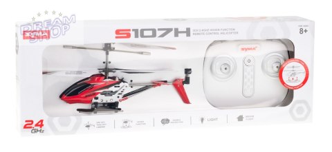 Helikopter RC SYMA S107H 2.4GHz RTF czerwony Helikopter RC SYMA S107H 2.4GHz RTF czerwony