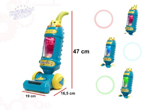 Odkurzacz interaktywny dla dzieci z dźwiękiem