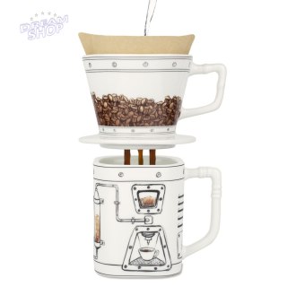 Coffeemageddon Dripper Kubek ceramiczny kawy drip