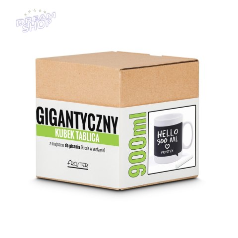 Gigantyczny Kubek Tablica do pisania dla ucznia