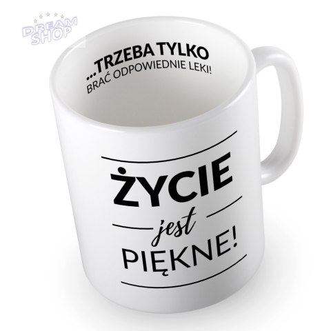 Kubek Życie jest piękne