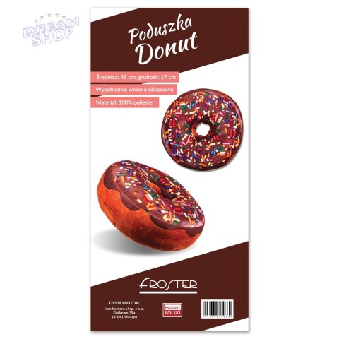 Poduszka Gigantyczny Donut dla dziewczyny żony