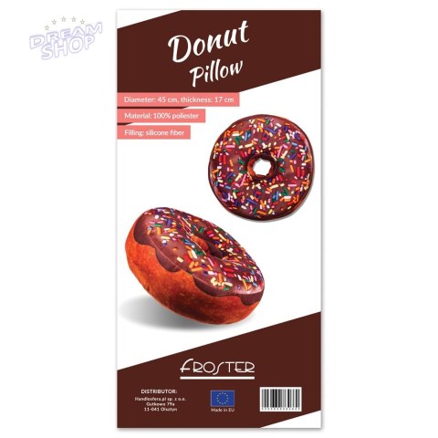 Poduszka Gigantyczny Donut dla dziewczyny żony