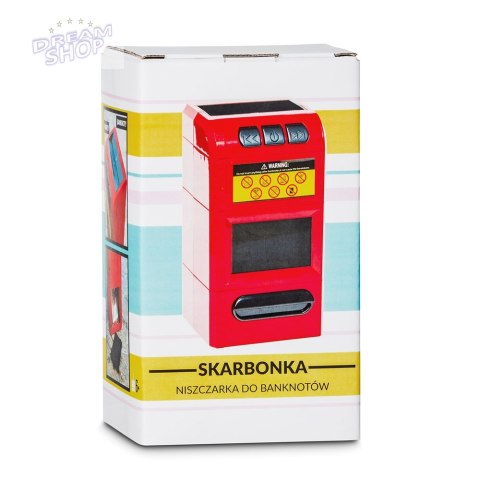 Skarbonka Niszczarka do Banknotów
