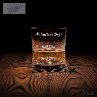 Szklanka do whisky Valentine's Day kawalerski