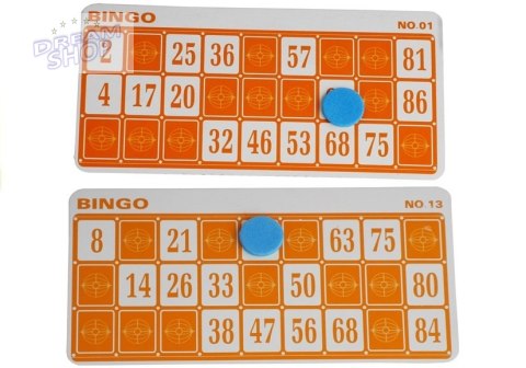 Gra Bingo Lotto MASZYNA LOSUJĄCA Edukacyjna