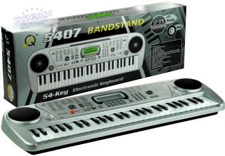 Keyboard MQ5407 Organy 54 Klawisze LCD Ładowarka