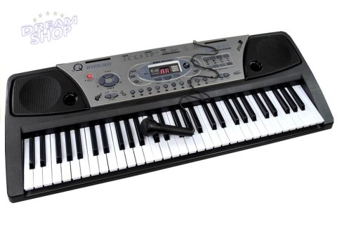 Organy Keyboard + Mikrofon Zasilacz MQ-810 MP3