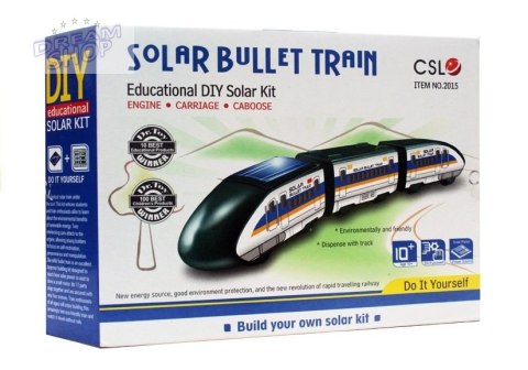 Zabawka Edukacyjna Pociąg Solarny Bullet Train