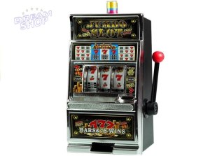 Automat do Gry Slot Kasyno Skarbonka Duża Dźwięki