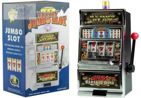 Automat do Gry Slot Kasyno Skarbonka Duża Dźwięki