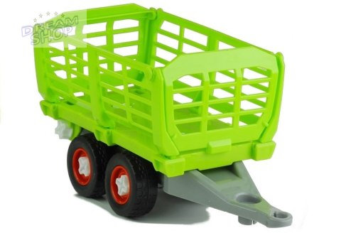 Rozkręcany Traktor z Otwierana Przyczepą 43 cm Rozkręcany Traktor z Otwierana Przyczepą 43 cm