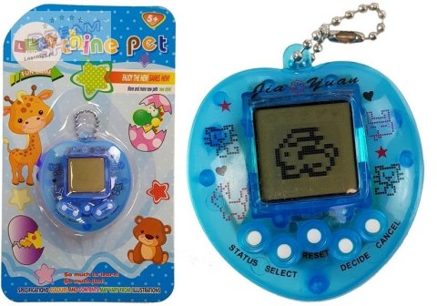 Gra Elektroniczna Tamagotchi Niebieska z krótkim łańcuszkiem