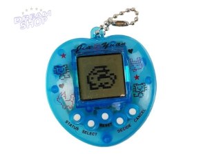 Gra Elektroniczna Tamagotchi Niebieska z krótkim łańcuszkiem