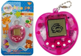 Gra Elektroniczna Tamagotchi Różowa z krótkim łańcuszkiem