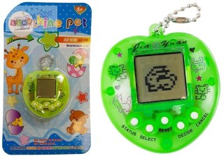 Gra Elektroniczna Tamagotchi Zielona z krótkim łańcuszkiem