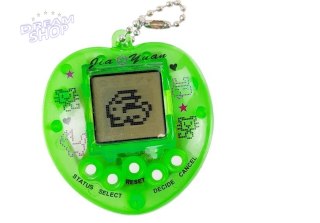 Gra Elektroniczna Tamagotchi Zielona z krótkim łańcuszkiem