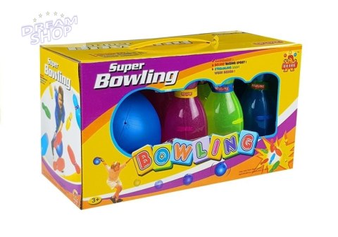 Duzy Zestaw Kręgli 6 sztuk + Piłka Bowling