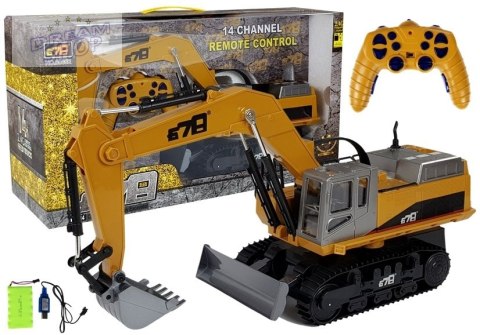 Koparka Zdalnie Sterowana 2.4G R/C Światła Koparka Zdalnie Sterowana 2.4G R/C Światła