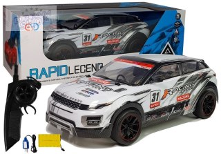 Auto Rajdowe Zdalnie Sterowane 1:10 Białe R/C