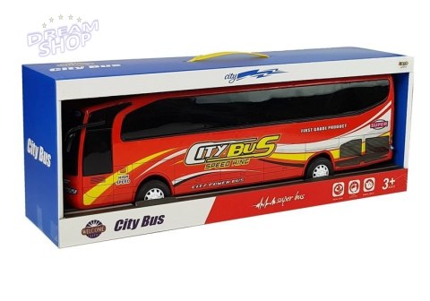 Autobus Miejski Model Czerwony 54cm