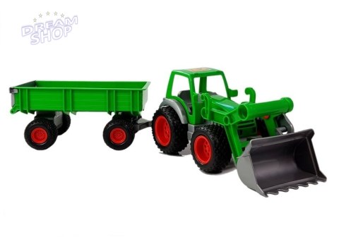 Traktor - ładowarka z przyczepą Farmer 8817