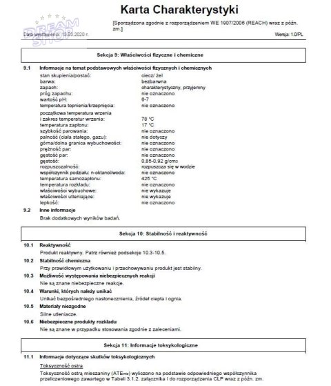 Żel do Dezynfekcji Rąk Antybakteryjny 70% 500ml