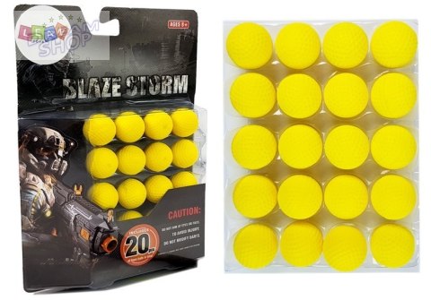 Pociski do Karabinu na Kulki 2 cm 20 sztuk Pociski do Karabinu na Kulki 2 cm 20 sztuk