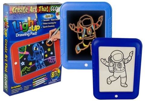 Magiczny Tablet MAGIC PAD LED Znikopis Tablica 3D Świeci Neon