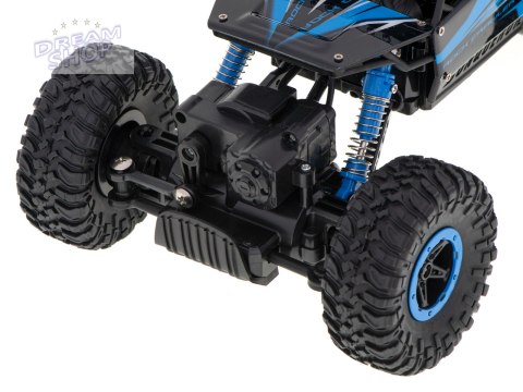 Samochód RC Rock Crawler HB 2,4GHz 1:18 niebieski