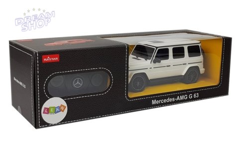 Auto Mercedes AMG G63 Zdalnie Sterowany R/C 1:24 Biały 2.4 G