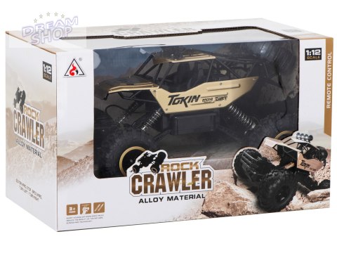 Samochód RC Rock Crawler 1:12 4WD METAL czarny