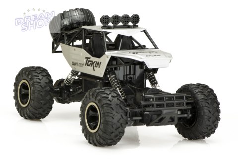 Samochód RC Rock Crawler 1:12 4WD METAL srebrny