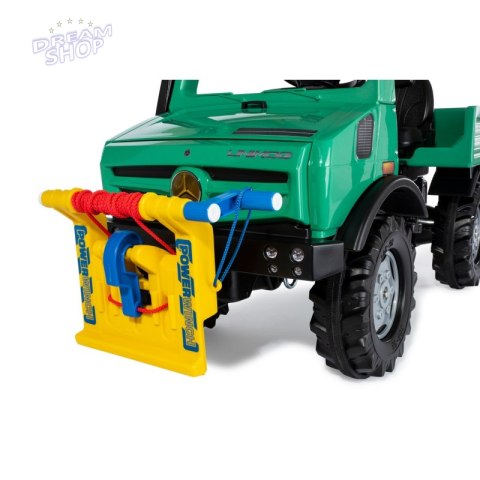 Rolly Toys Ciężarówka Samochód na Pedały Unimog Mercedes-Benz Wyciągarka