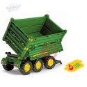 Rolly Toys Przyczepa Wywrotka Rolly Multi John Deere 3 osiowa