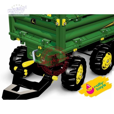 Rolly Toys Przyczepa Wywrotka Rolly Multi John Deere 3 osiowa