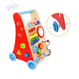 TOOKY TOY Wielofunkcyjny Chodzik Pchacz Panel Edukacyjny Dla Dzieci