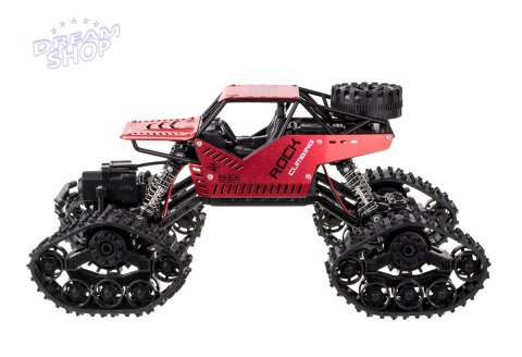 Samochód RC Rock Crawler 4x4 LHC012 auto 2w1 czerw