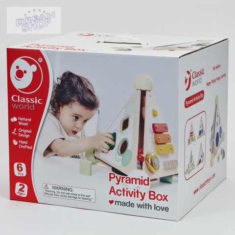 CLASSIC WORLD Piramida Aktywności Activity Box 4w1