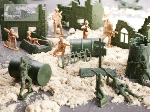 Żołnierzyki baza wojskowa figurki zestaw 114el. Żołnierzyki baza wojskowa figurki zestaw 114el.