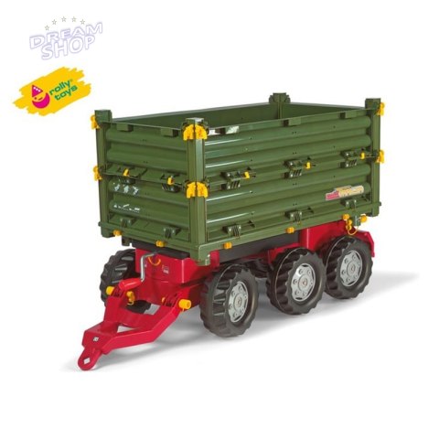 Rolly Toys rollyTrailer Wielka Przyczepa 3 osie Multi Trailer