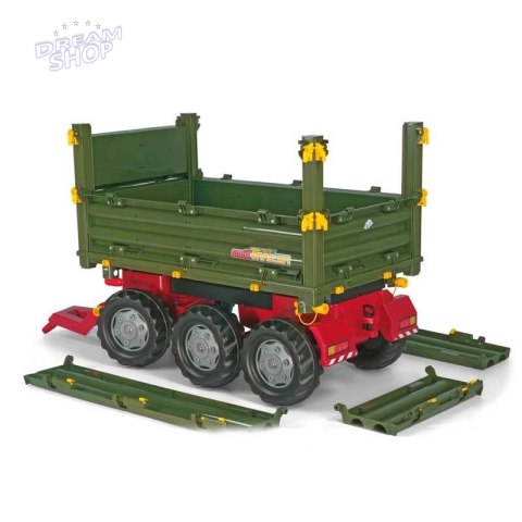 Rolly Toys rollyTrailer Wielka Przyczepa 3 osie Multi Trailer