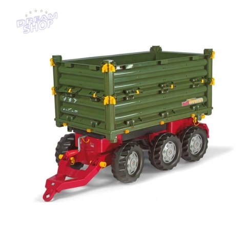 Rolly Toys rollyTrailer Wielka Przyczepa 3 osie Multi Trailer