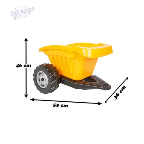 WOOPIE Przyczepka ACTIVE TRAILER Żółta 35 kg