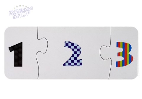 Puzzle Edukacyjne Układanka Nauka 10 Połączeń