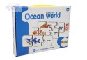 Puzzle Edukacyjne Układanka Świat Oceanów 10 Połączeń