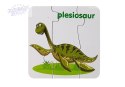 Puzzle edukacyjne przyjaciele dinozaurów 10 el