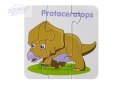 Puzzle edukacyjne przyjaciele dinozaurów 10 el