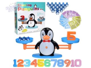 Gra Nauka Liczenia - Równoważnia Waga Szalkowa Pingwin - Counting Penguins